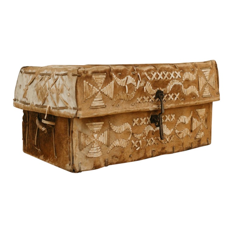 a Spanish travelling trunk  For Sale