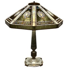 Tiffany Studios Rare Empire Jewel Table Lamp