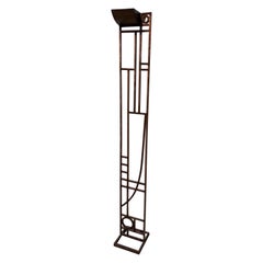 Robert Sonneman for George Kovacs Postmodern Torchiere Floor Lamp