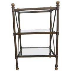 Retro French Neoclassical Style Bronzed Iron Table