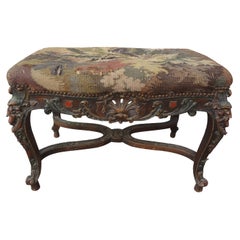 19th Century French Louis XIV Style Bench