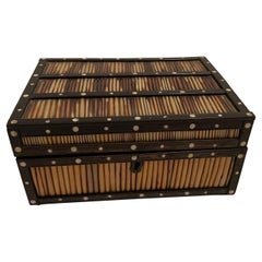 Used Porcupine Quill box 