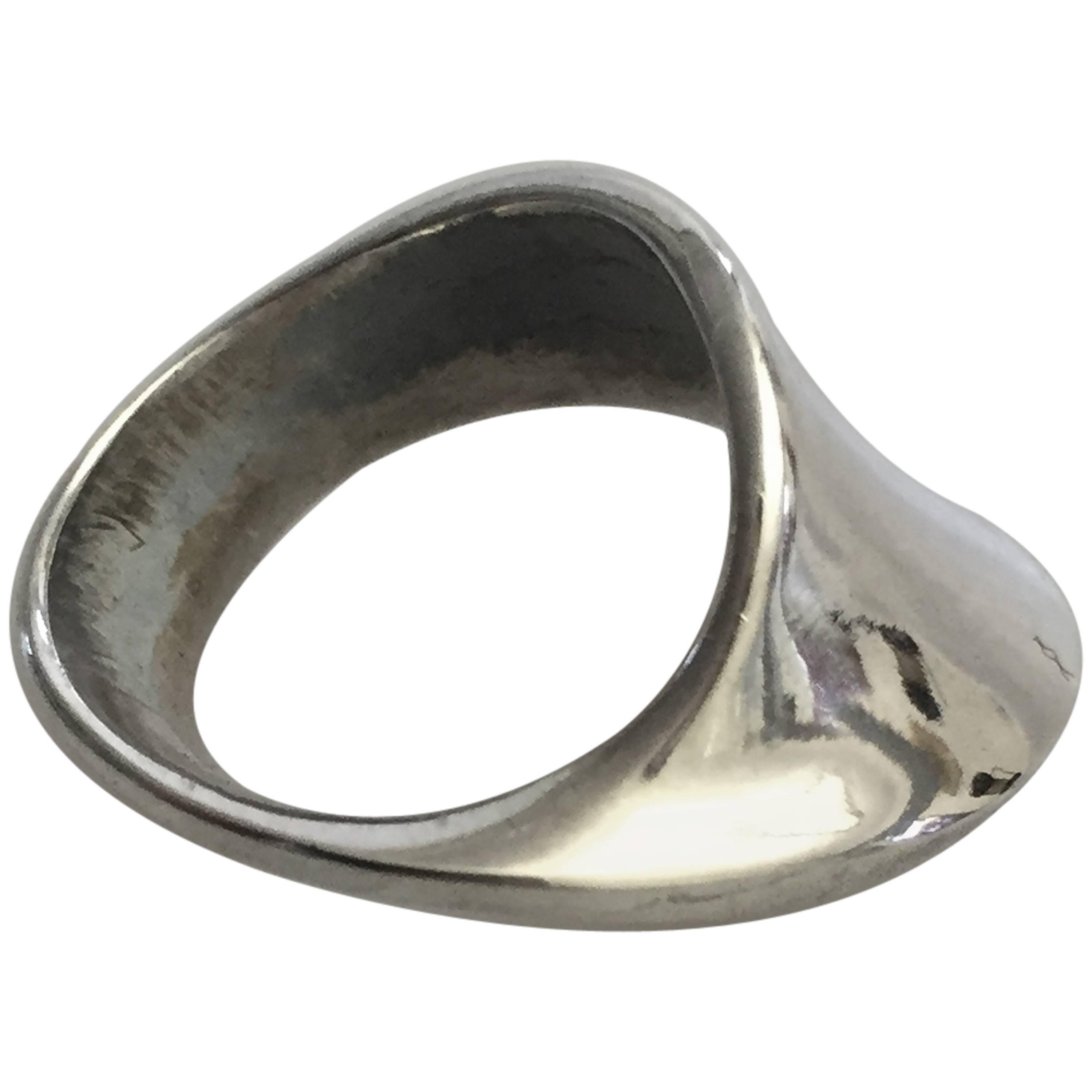 Georg Jensen Sterling Silver Torun Ring