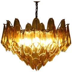 Vintage Murano glass chandelier, La Murrina, circa 1970