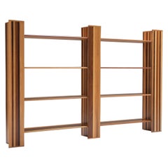 Very rare MOP bookcase / room divider by Afra e Tobia Scarpa for Molteni Italy