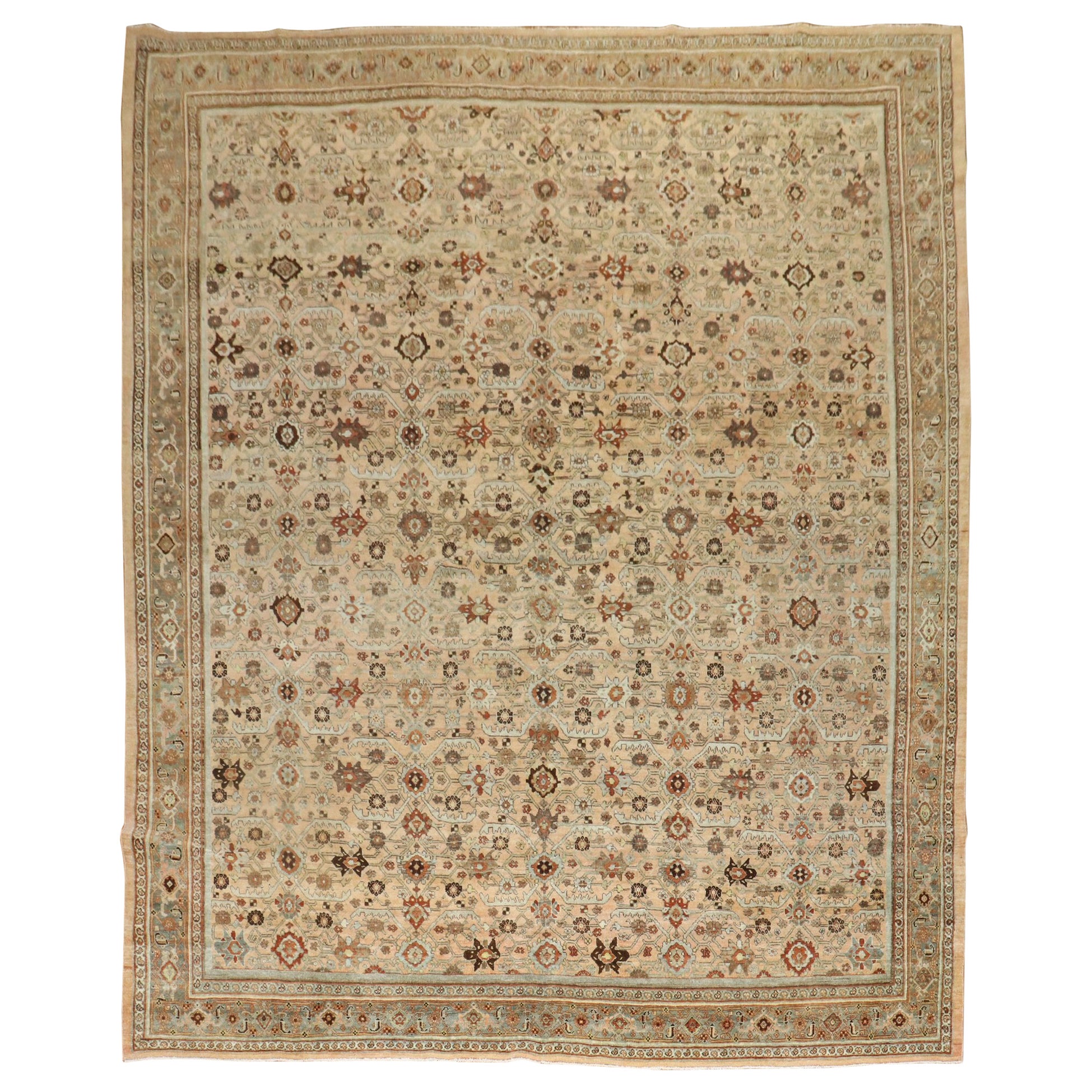 Antiker persischer Bidjar-Teppich aus der Zabihi-Kollektion im Angebot
