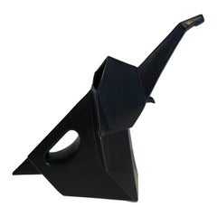 Elefante nero in ceramica Picher