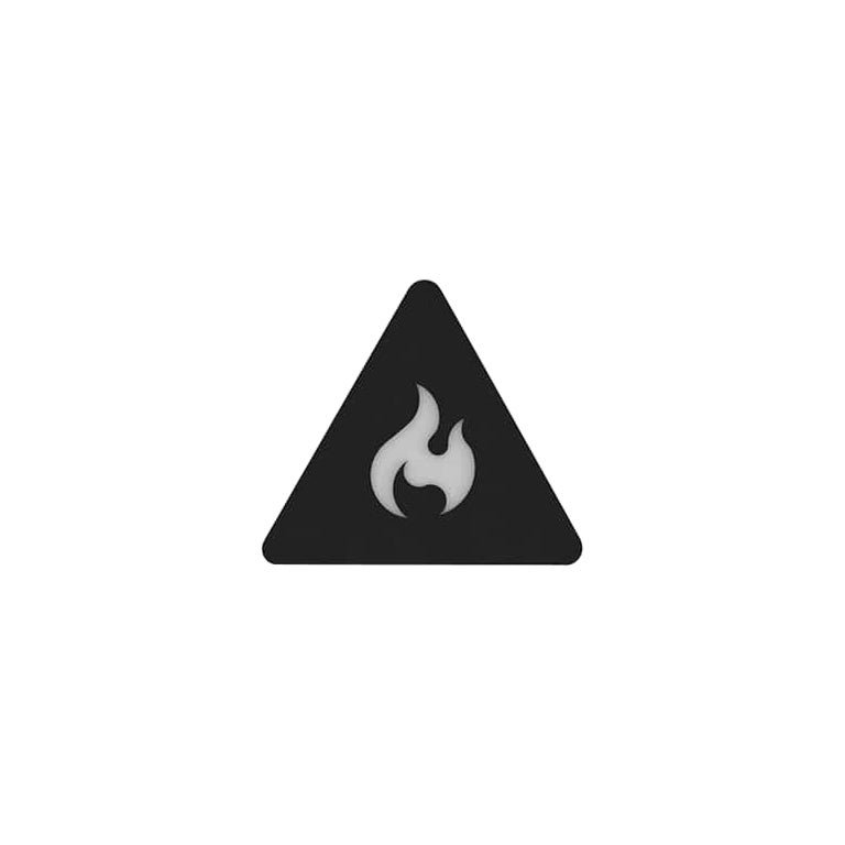 Architectural Sign - Flammable 