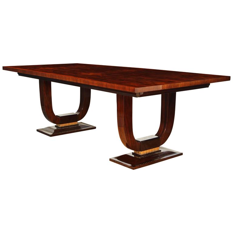 Art Deco Dining Table at 1stDibs