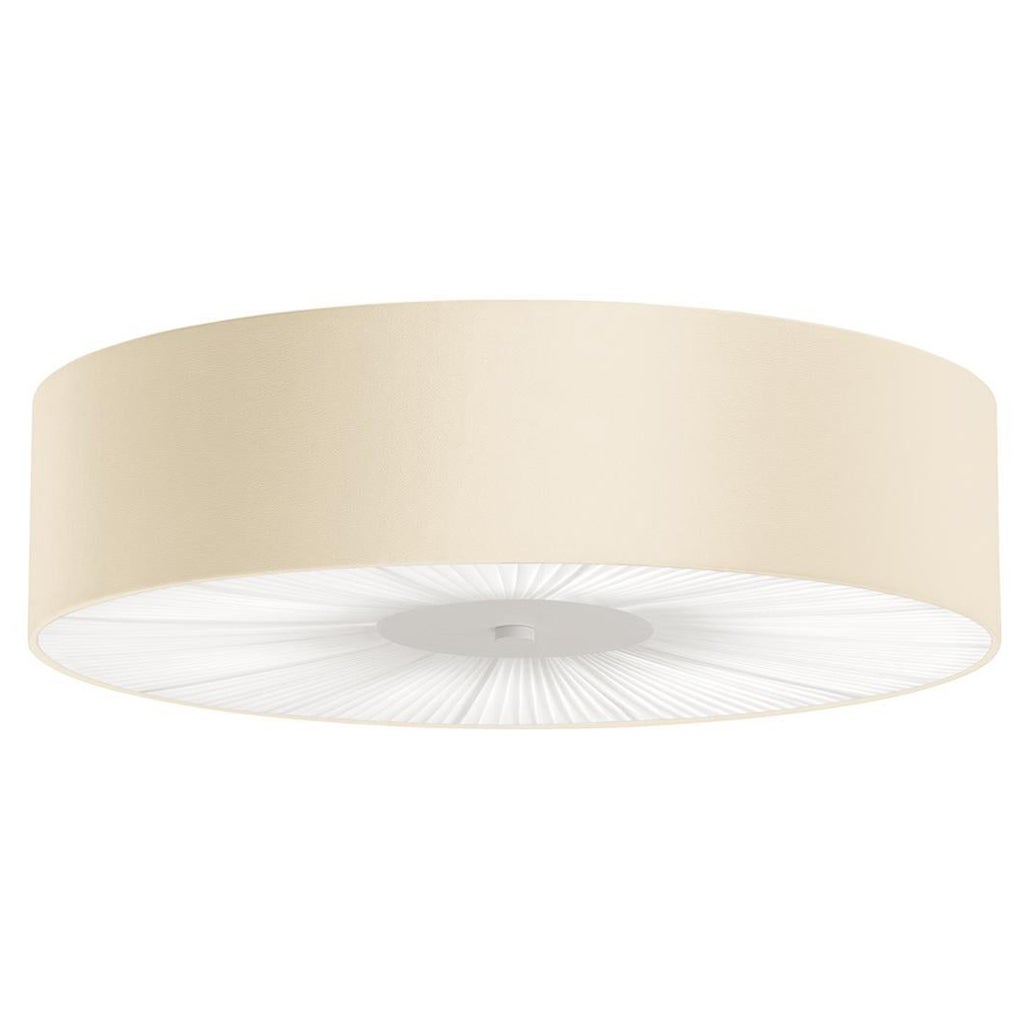 Axolight Skin Medium Flush Mount in White by Manuel & Vanessa Vivian For Sale