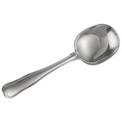 Cuillère à Jam danoise ancienne en argent sterling 163 de Georg Jensen