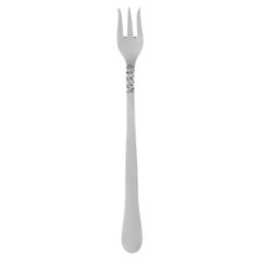 Georg Jensen Sterling Silver Ladby Seafood Cocktail/Oyster Fork 064