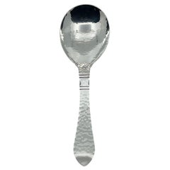 Georg Jensen Continental Sterling Silver Medium Serving Spoon 113