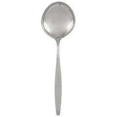 Georg Jensen Cuchara para servir de plata de ley Ciprés 115