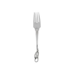 Georg Jensen Blütenblatt-Salatgabel aus Sterlingsilber 041