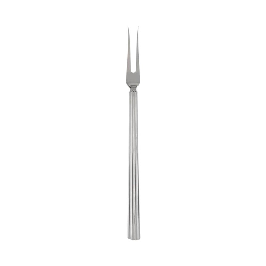 Georg Jensen Bernadotte grande fourchette à découpes froides en argent sterling 144b