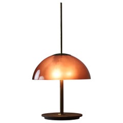 Rare ‘no. 584/P’ table lamp in brass by Gino Sarfatti for Arteluce, ca. 1957