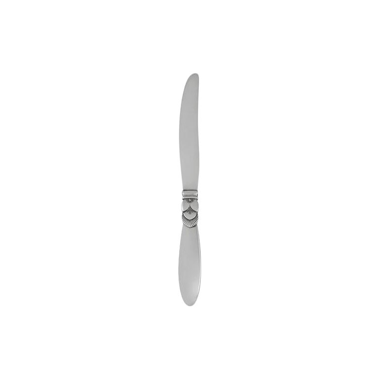 Georg Jensen Cactus Sterling Silver Child Knife with Silver Blade 045