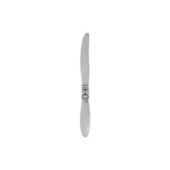 Vintage Georg Jensen Cactus Sterling Silver Child Knife with Silver Blade 045