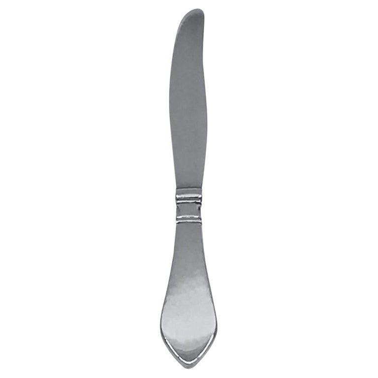 Georg Jensen Sterling Silver Continental Fruit/Child Knife 045 For Sale