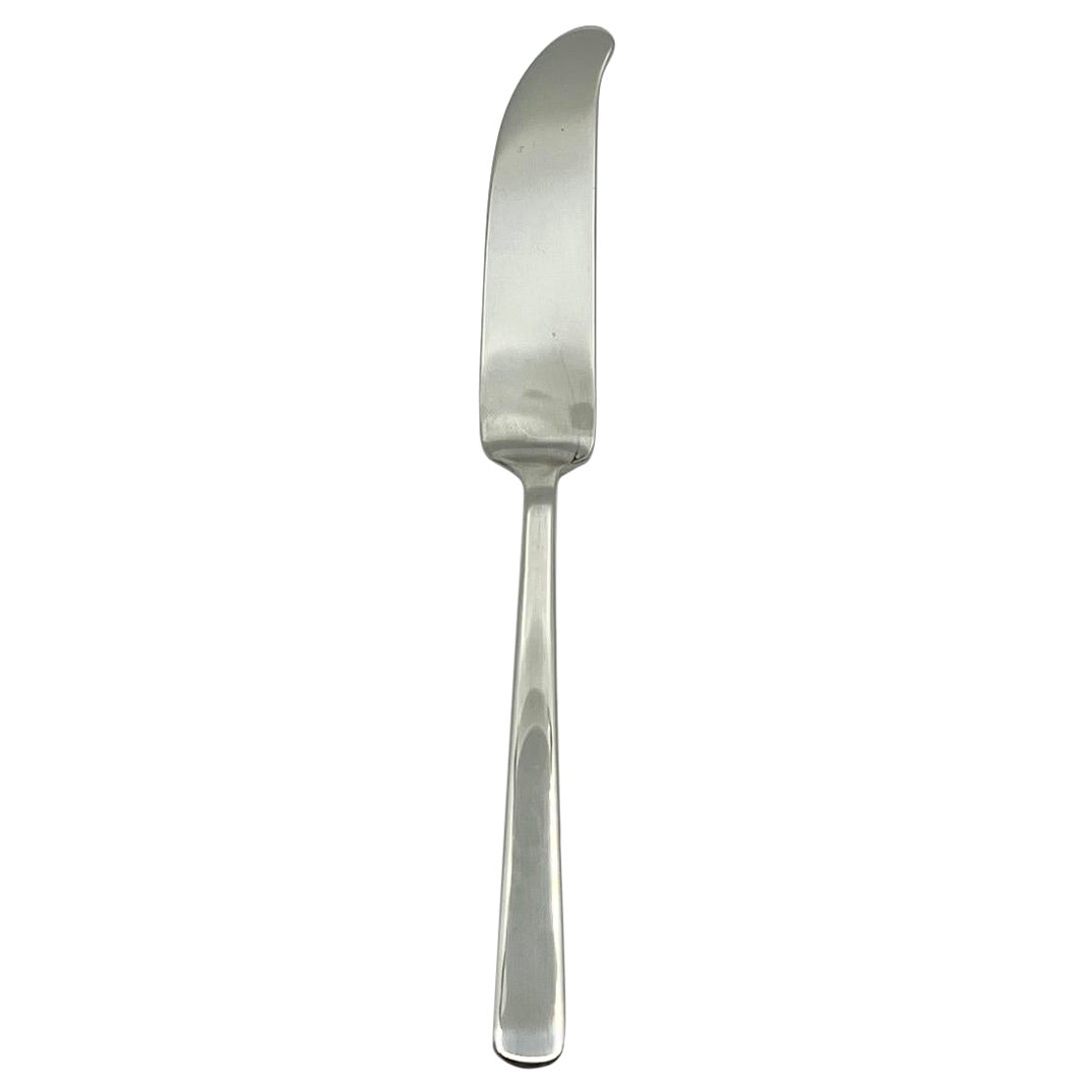 Kay Bojesen Sterling Silver Grand Prix Curved Butter Knife For Sale