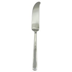 Vintage Kay Bojesen Sterling Silver Grand Prix Curved Butter Knife