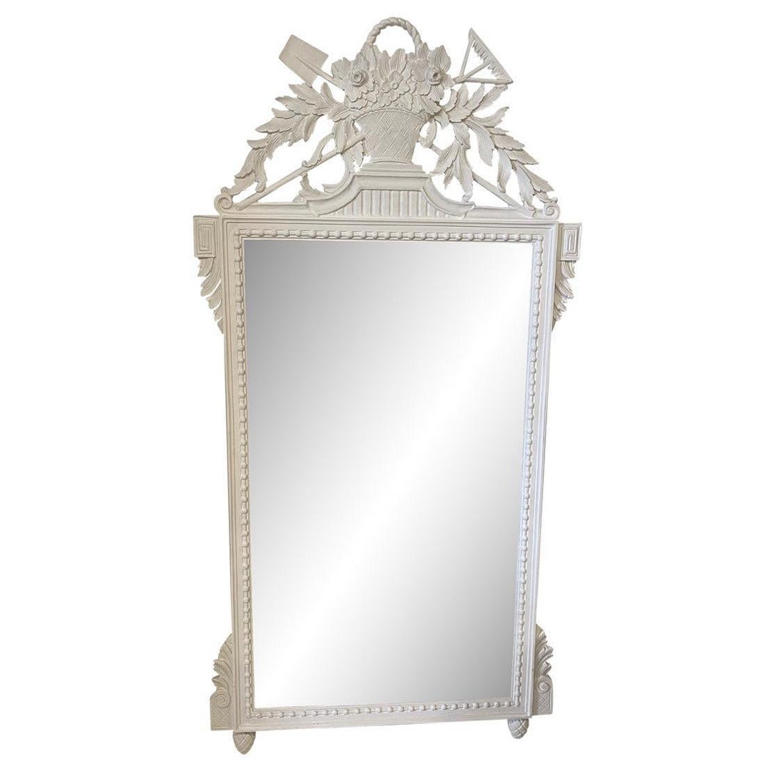 Huge Stephen Cavallo / Mirror Fair Garden Trophy Mirror For Sale