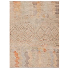 Nazmiyal Collection Alfombra Primitiva Nómada Moderna 4'11" x 6'5