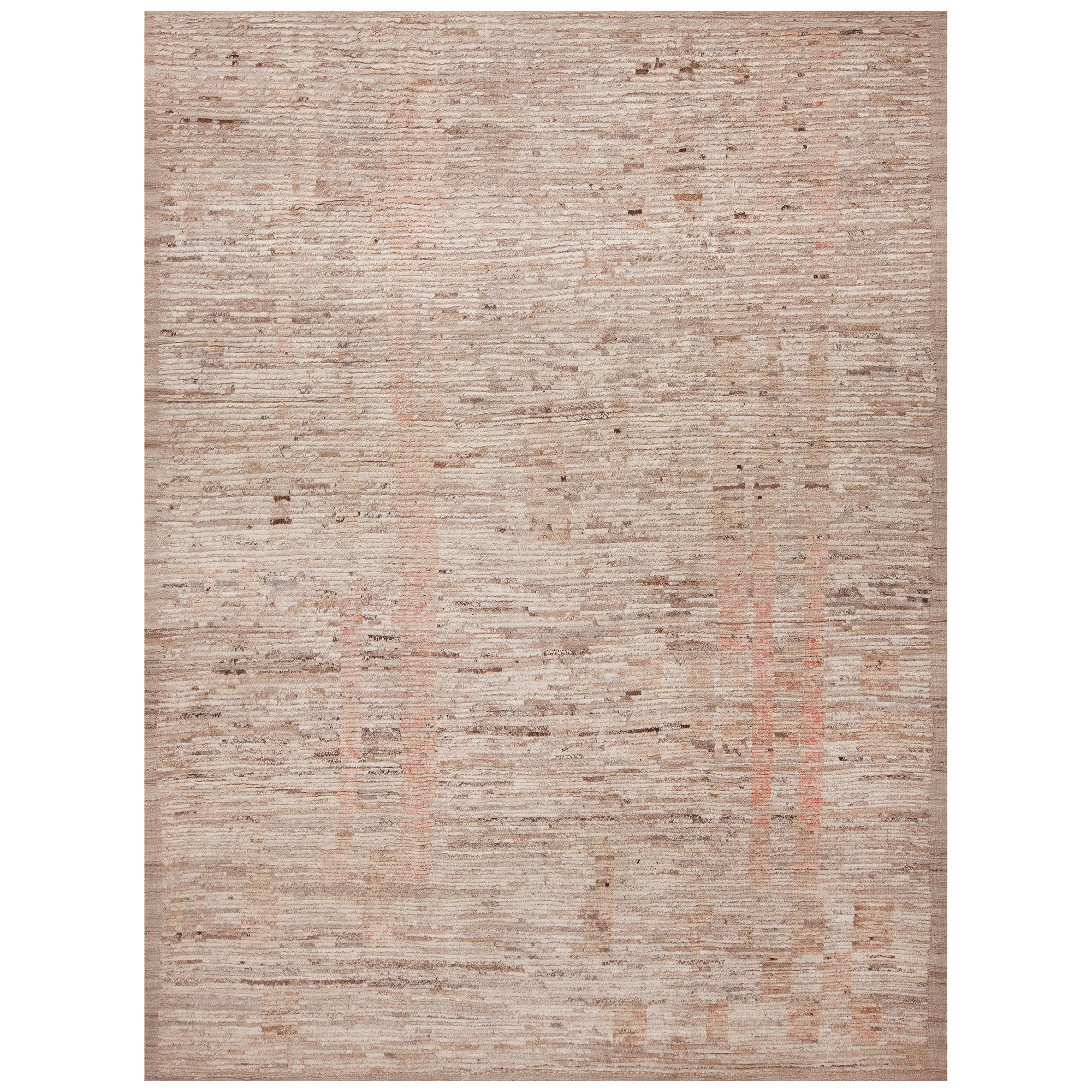 Nazmiyal Collection Warm Cozy Abstract Contemporary Area Rug 9'1" x 12'3" For Sale