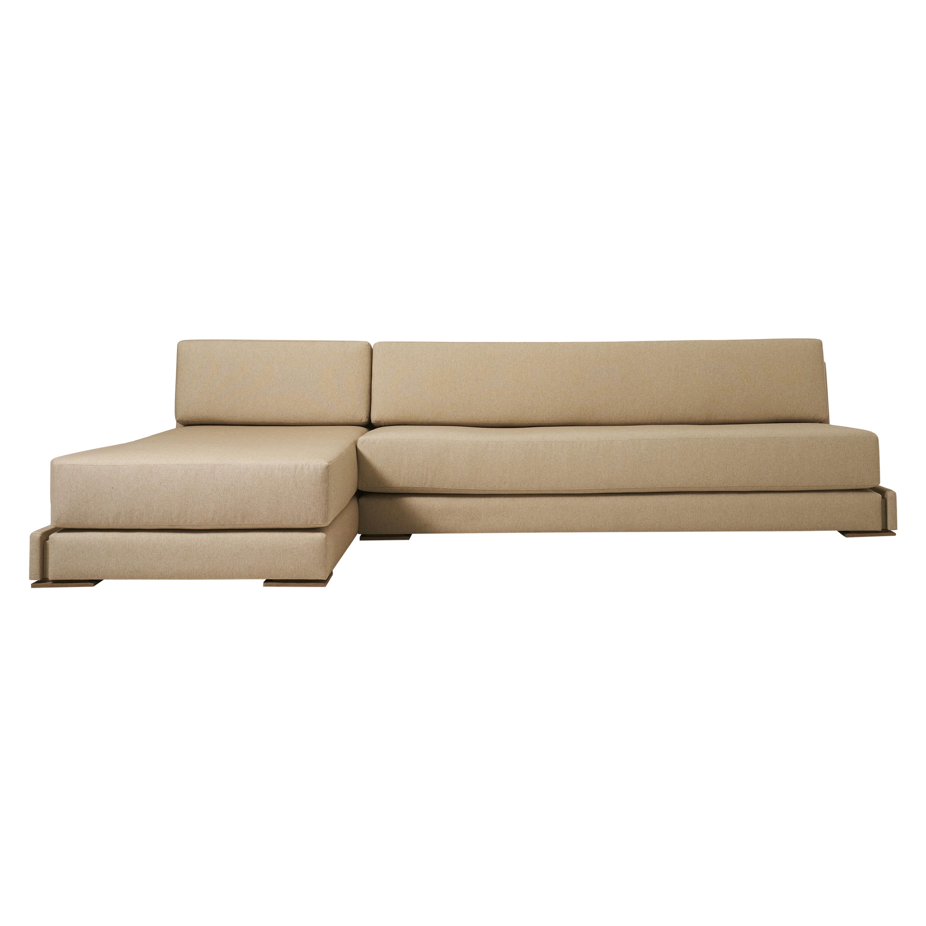 Forum Sectional Sofa, Contemporary, Sculptural and Modern For Sale