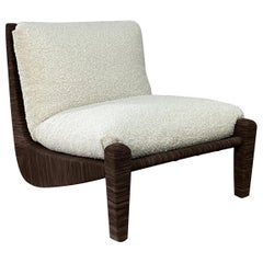 Used Lashed lounge chair by Baker Furniture