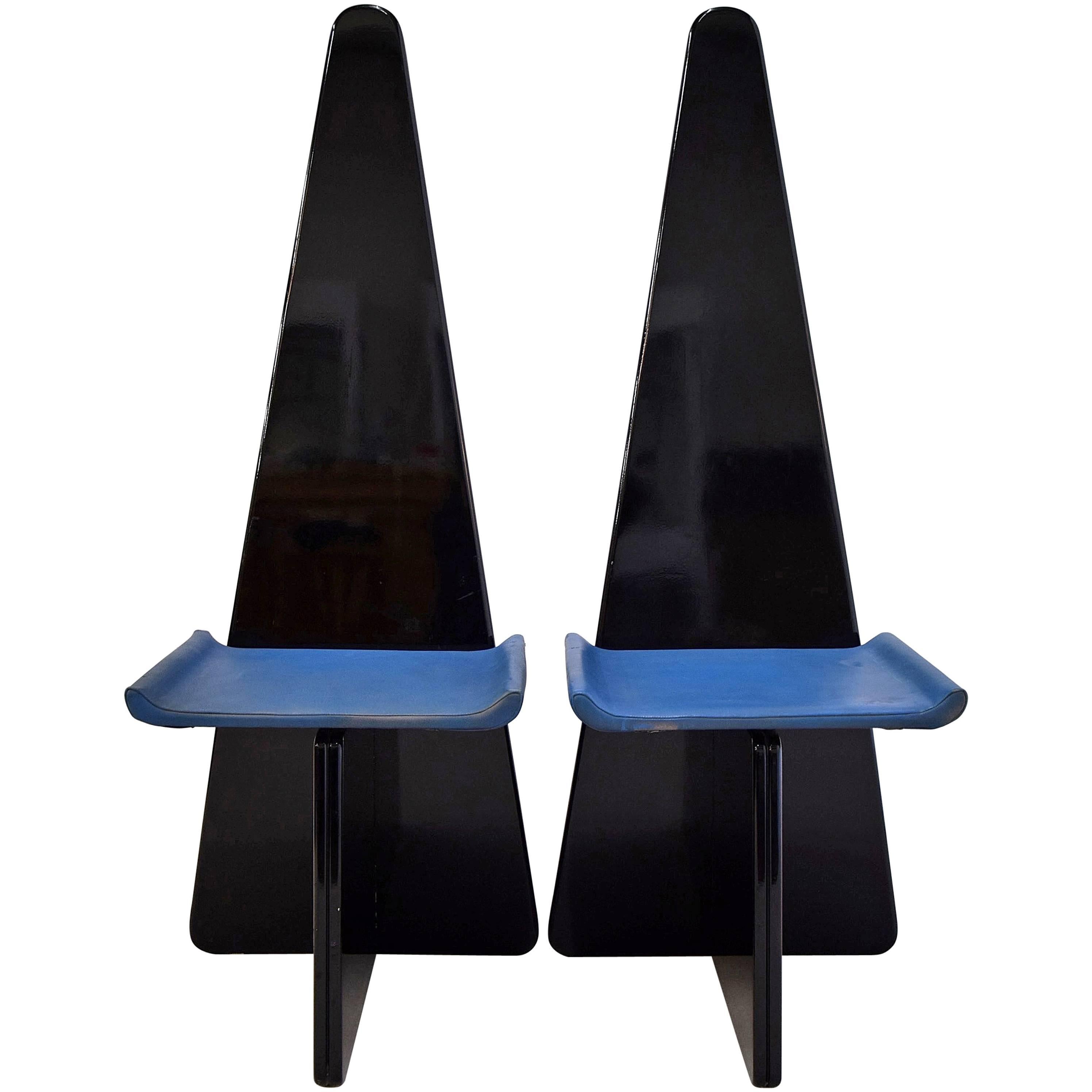 Two 1970s Sculpture Chairs by Antonio Ronchetti for Sormani