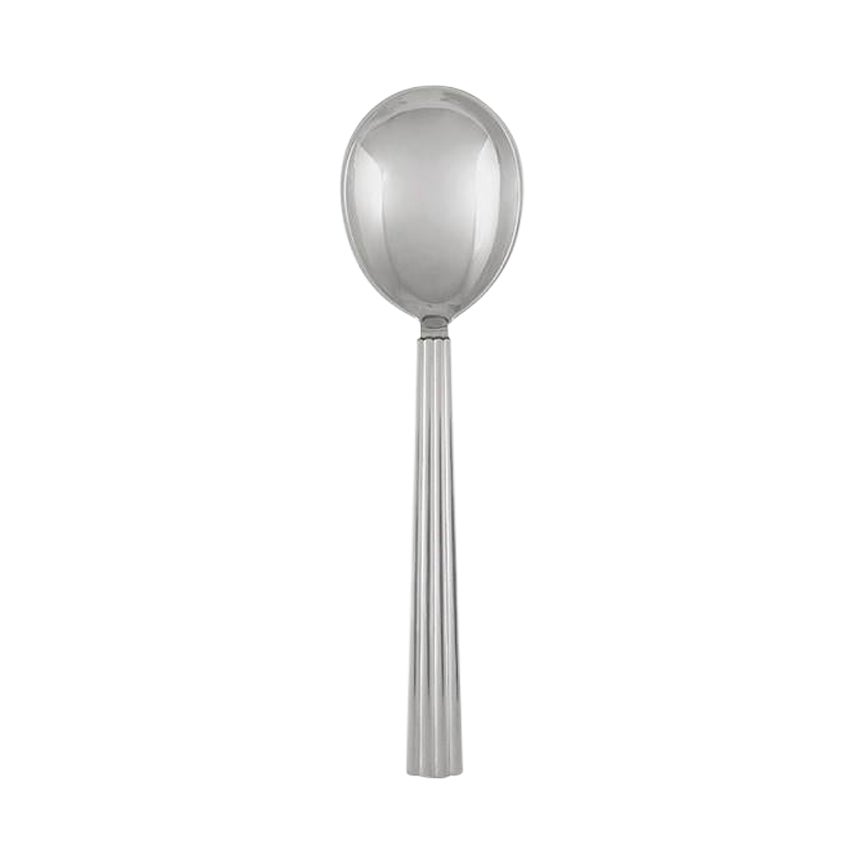 Georg Jensen Bernadotte Sterling Silver Compote Spoon 161 For Sale
