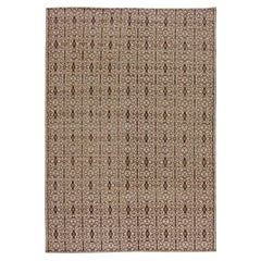 Modern Traditional Samarkand Hand Knotted Wool Rug by Doris Leslie Blau