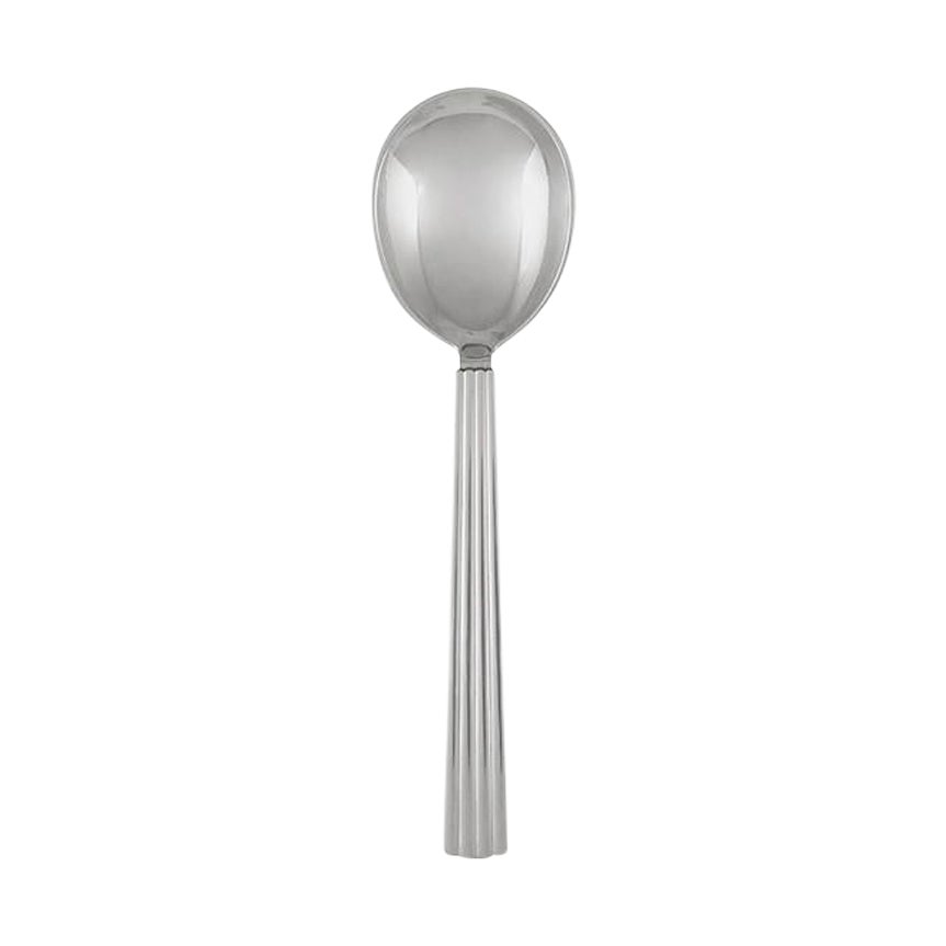 Georg Jensen Bernadotte Sterling Silver Jam Spoon 163 For Sale