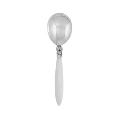 Vintage Georg Jensen Cactus Sterling Silver Marmalade Spoon 163