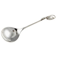 Georg Jensen Blossom Sterling Silver Jam Spoon 163