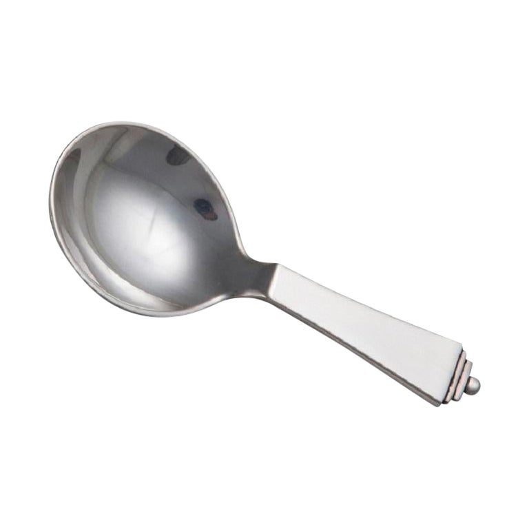 Vintage Georg Jensen Pyramid Sugar Spoon 171 For Sale