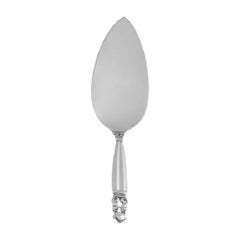 Georg Jensen Acorn Sterling Silver Cake Server 192