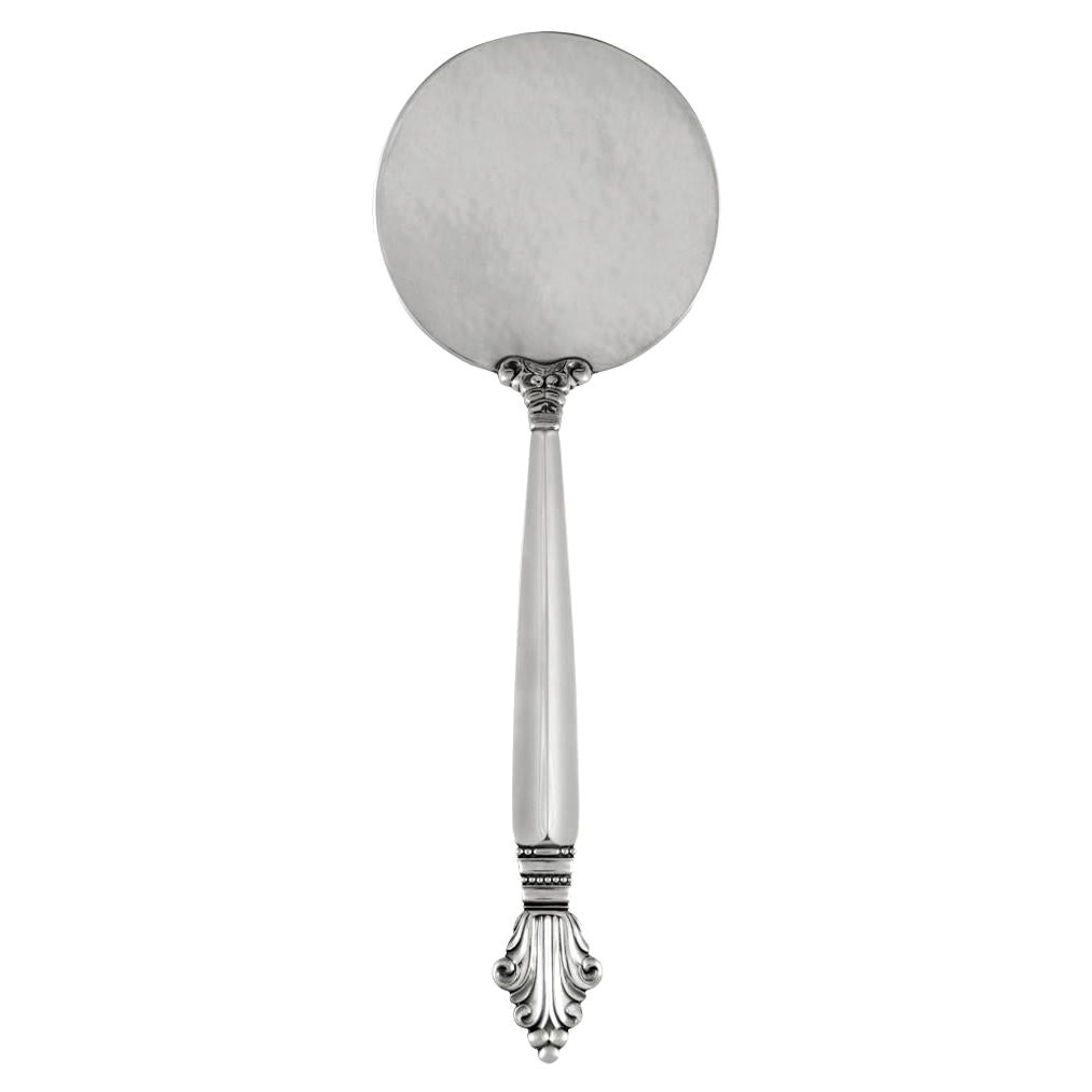 Georg Jensen Acanthus Sterling Silver Pastry Server, Large 203 For Sale