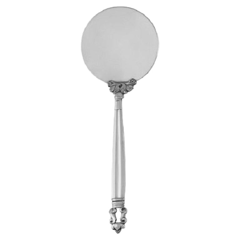 Georg Jensen Acorn Sterling Silver Cake Server 203