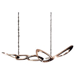 Pangea Chandelier 78'' Bronze