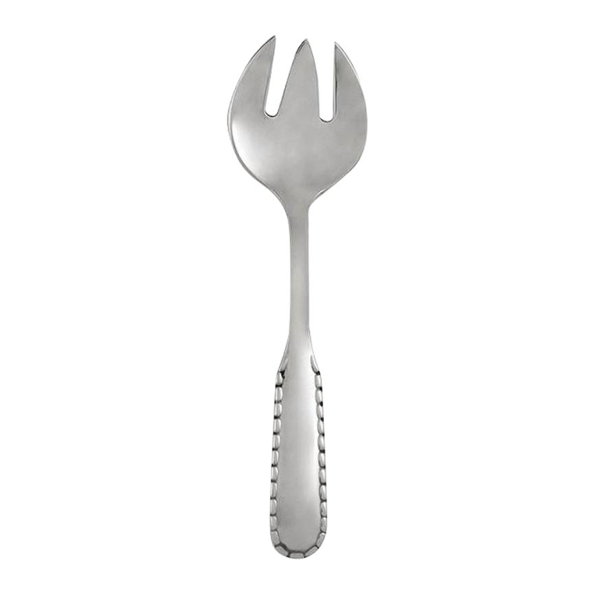 Georg Jensen Rope Hors d’Oeuvre Fork, Three Tines 262 For Sale