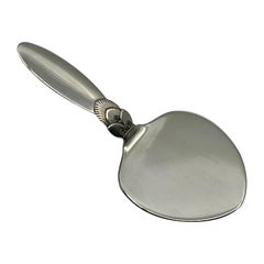 Georg Jensen Serveur à canapés en argent sterling Cactus Petit 351