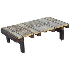 Rare Signed Ceramic Coffee Table by Roger Capron 9