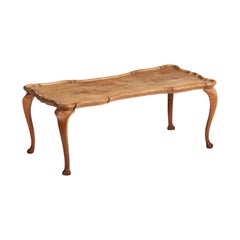 Designer danois, table basse, Oak, Danemark, années 1930