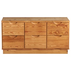 Finnish Designer, Small Chest of Drawers, Pine, Finland, 1970s