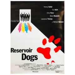 1992 Reservoir Dogs (Spanish) Original Retro Poster
