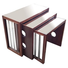 Vintage Art Deco James Mont style Nesting Tables