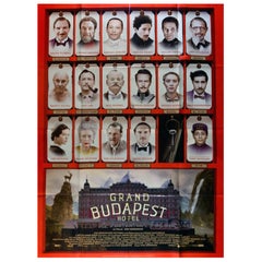 2012 The Grand Budapest Hotel (Italian) Original Vintage Poster
